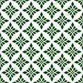 Dark green pattern on white background. Seamless pattern. Abstract.